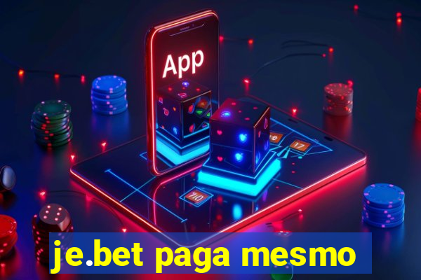 je.bet paga mesmo